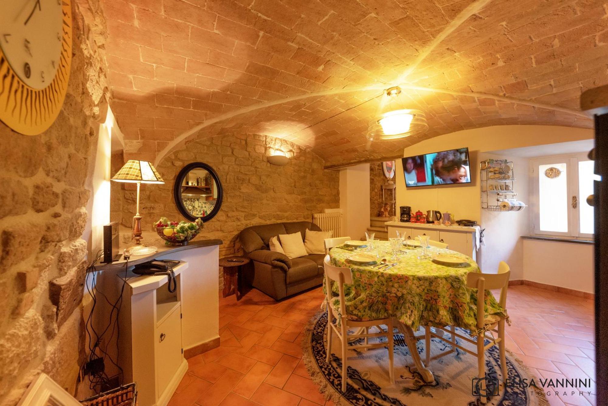 A Casa Di Rache & Bea Apartment Volterra Luaran gambar